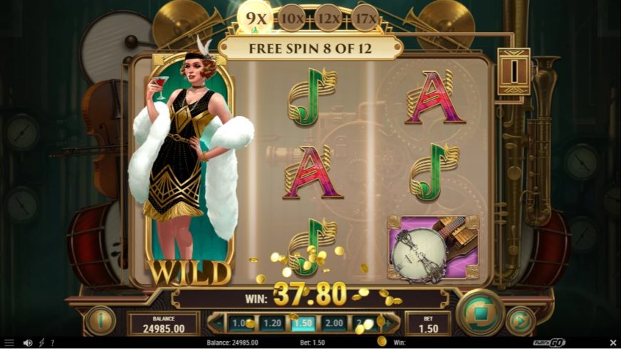 The Paying Piano Club slot screen 5
