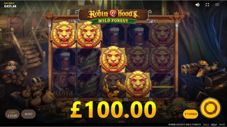 Robin Hood’s Wild Forest slot screen 4