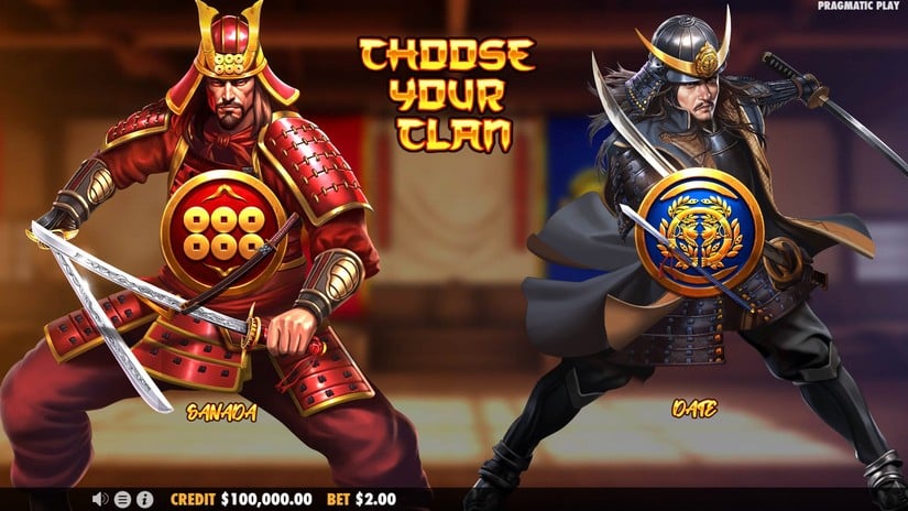 Rise of Samurai IV slot screen 1