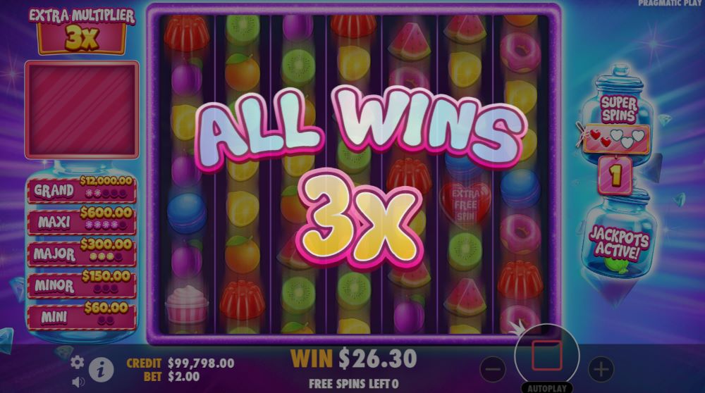 Candy Jar Clusters random multiplier