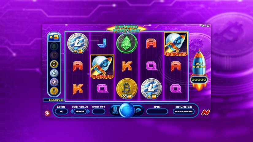 Crypto Fortune slot screen 1