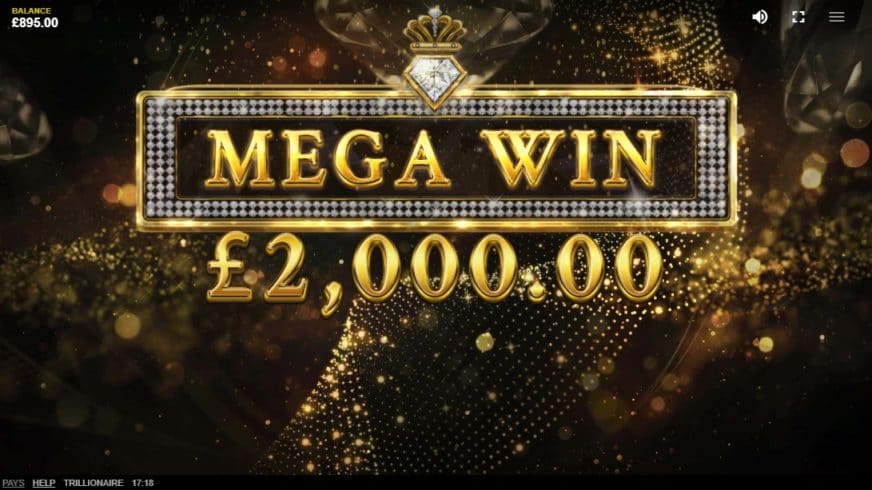 Trillionaire slot screen 4