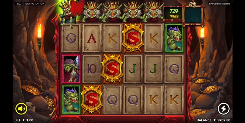 Evil Goblins slot screen 4