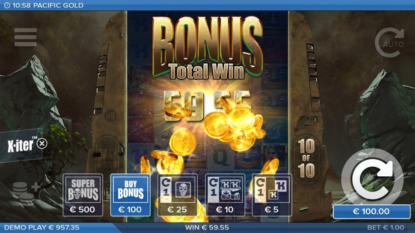 Pacific Gold slot screen 8