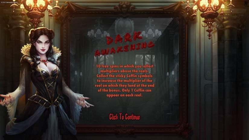 Immortal Desire slot screen 6