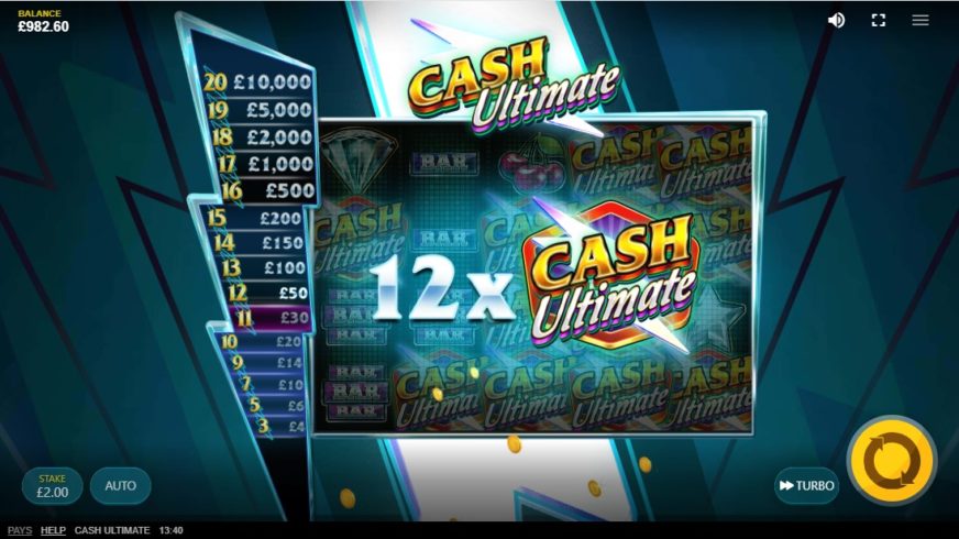 Cash Ultimate slot screen 3