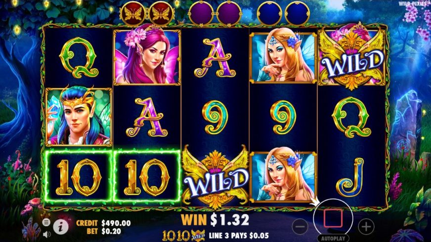 Wild Pixies slot screen 5