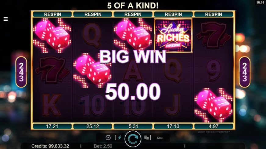 Lucky Riches Hyperspins slot screen 2