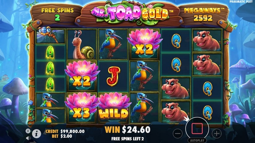 Mr Toad Gold Megaways slot screen 4