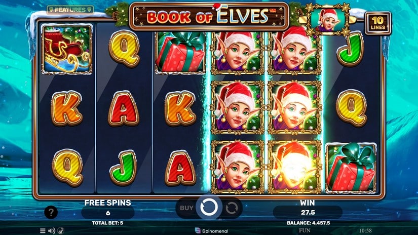 Book Of Elves slot screen 4