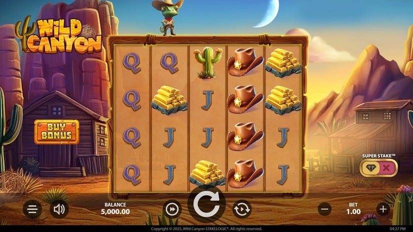 Wild Canyon slot screen 2