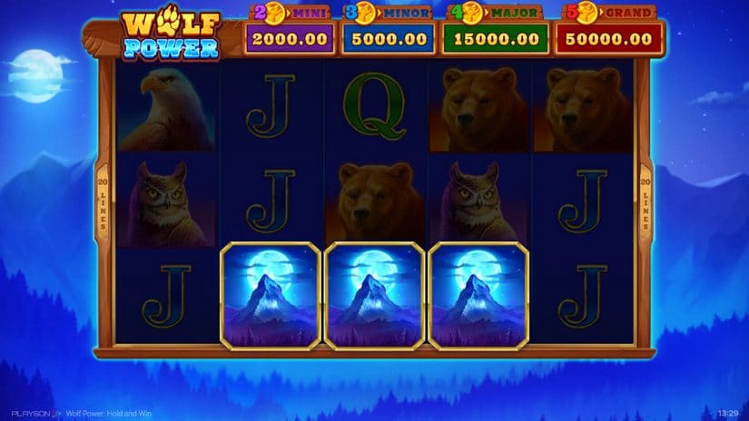 Wolf Power: Hold and Win slot screen 5