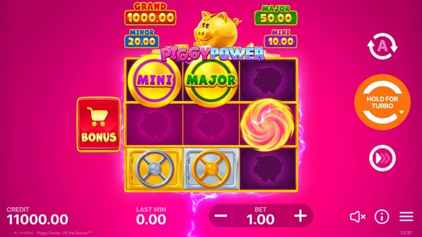 Piggy Power: Hit the Bonus slot screen 1