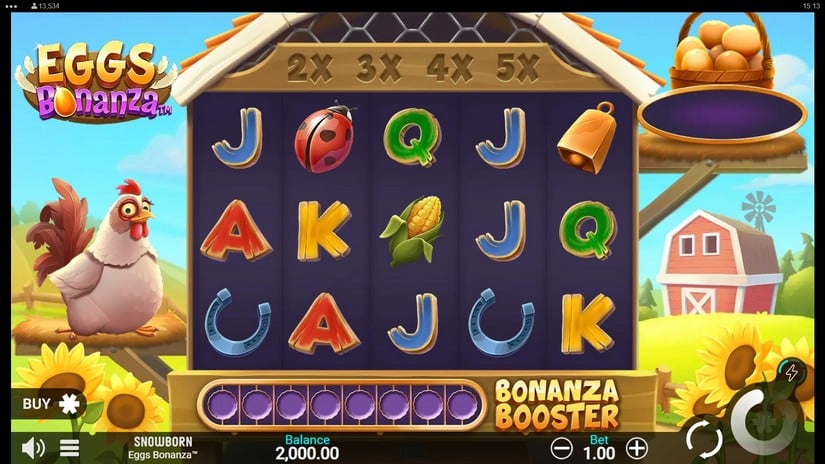 Eggs Bonanza slot screen 1