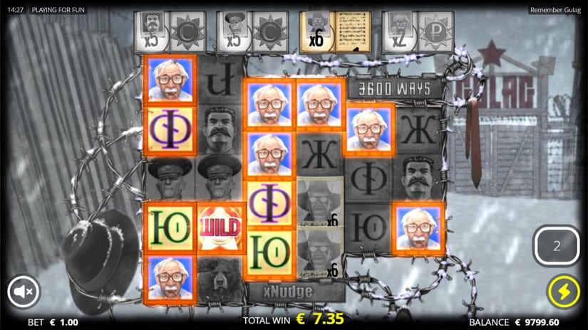 Remember Gulag slot screen 7