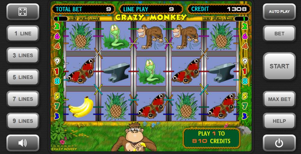 Crazy Monkey slot review