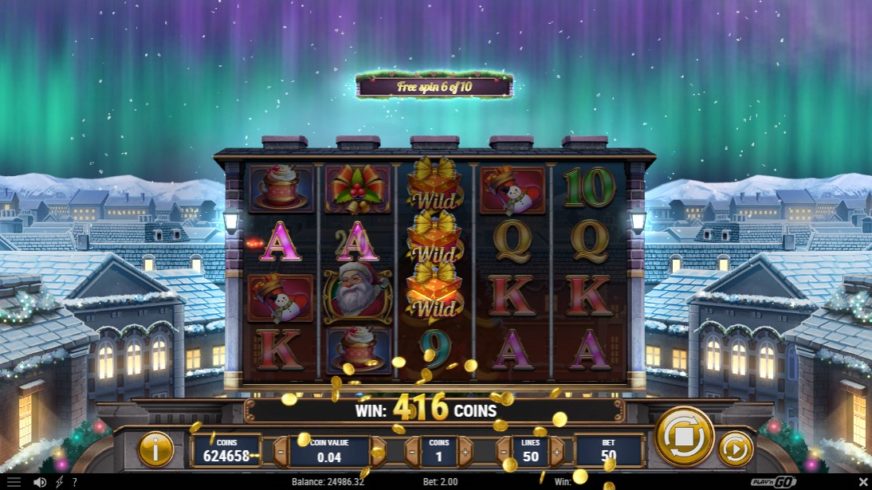 Xmas Magic slot screen 4