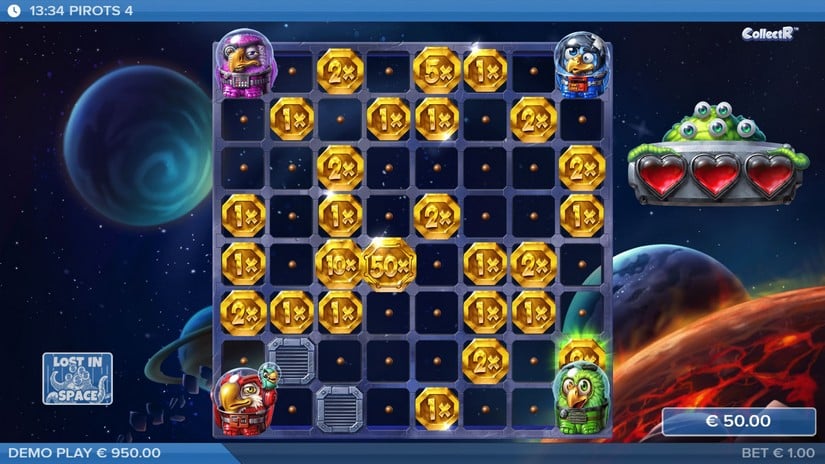 Pirots 4 slot screen 2