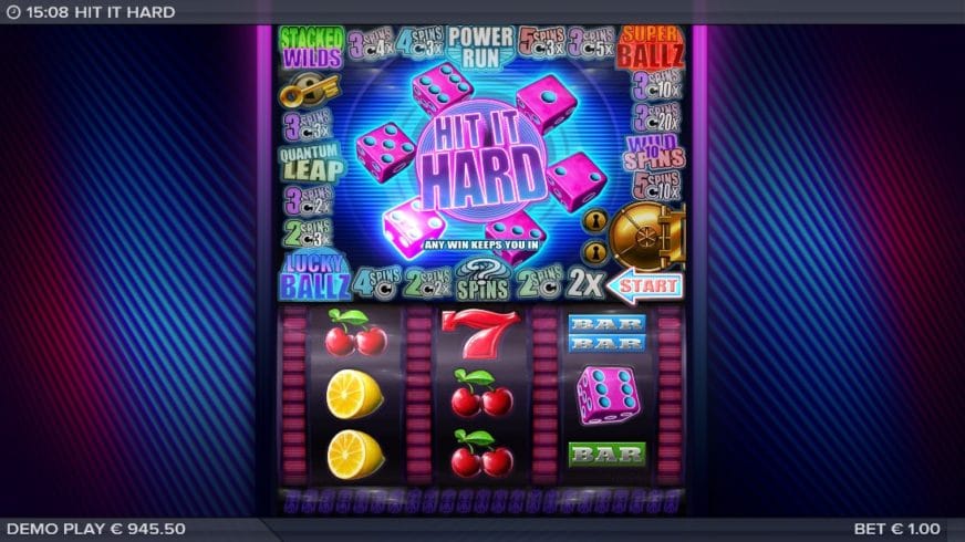 Hit It Hard slot screen 3