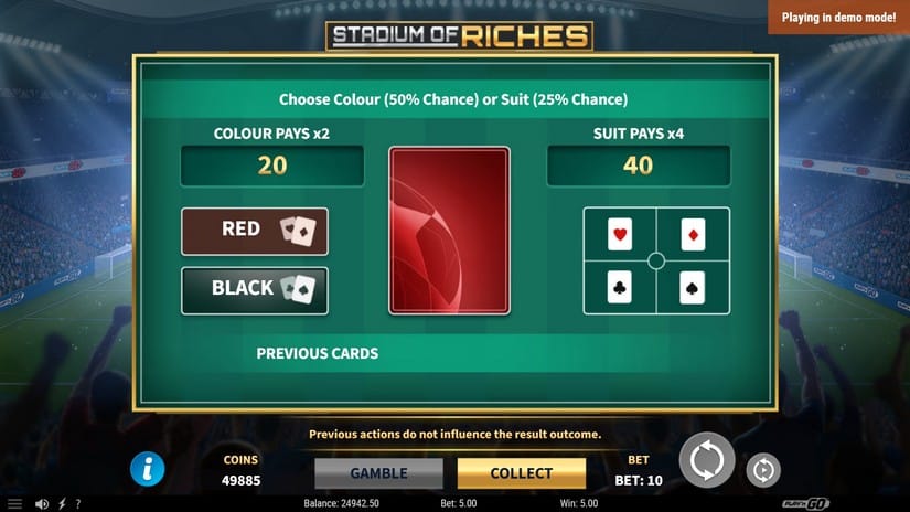 Stadium of Riches slot screen 3