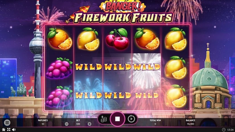 Banger! Firework Fruits slot screen 3