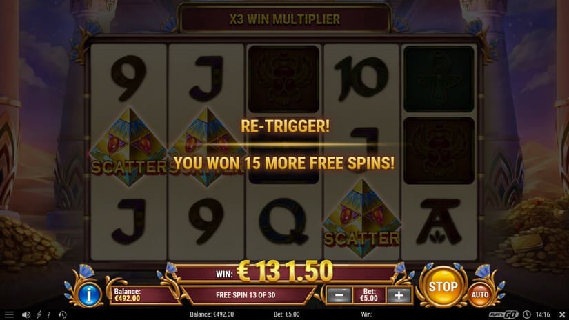 King’s Mask slot screen 2