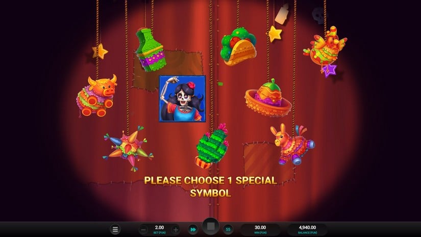 Los Cuatro Esqueletos slot screen 4