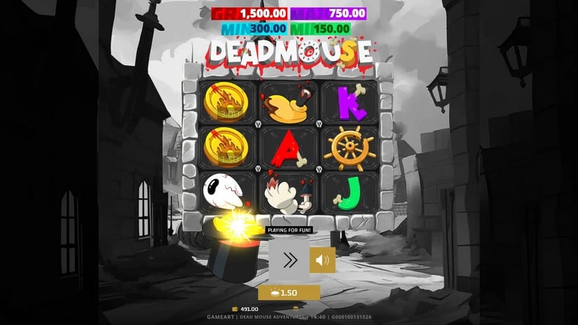 Dead Mouse Adventures slot screen 2