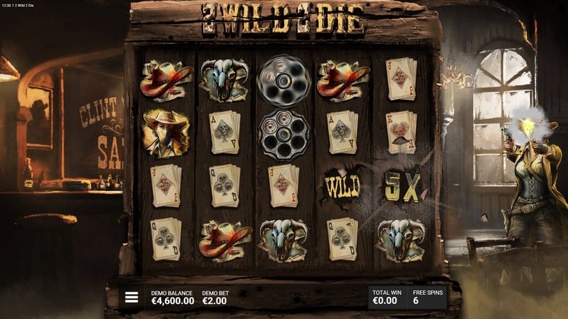 2 Wild 2 Die slot screen 4