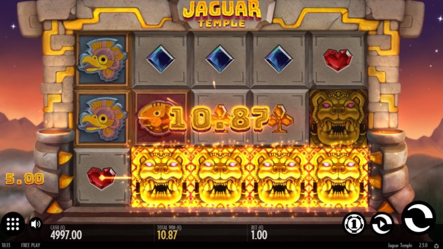 Jaguar Temple slot screen 2