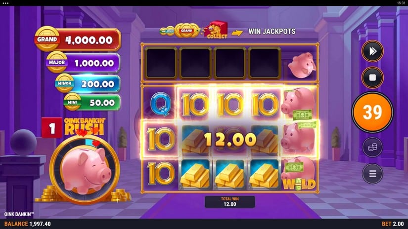 Oink Bankin’ slot screen 3