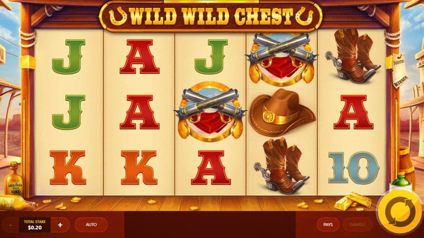 Wild Wild Chest slot screen 1