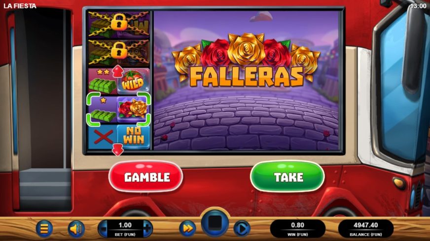La Fiesta slot screen 3