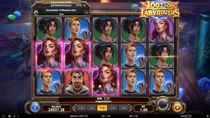 Loot & Labyrinths slot screen 4