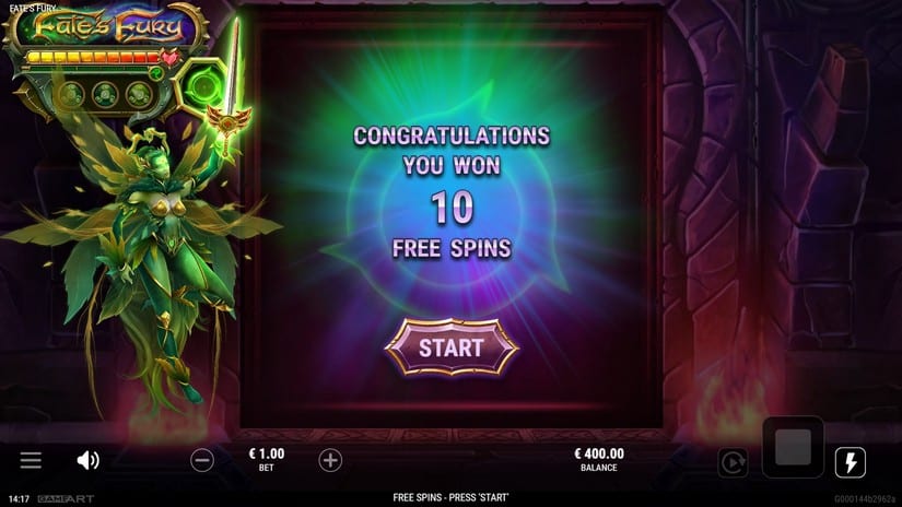 Fate’s Fury slot screen 4
