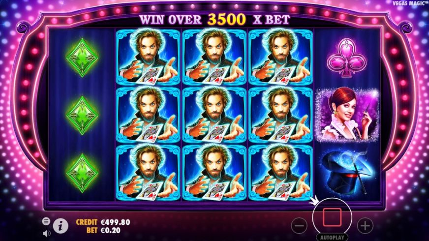 Vegas Magic slot screen 4