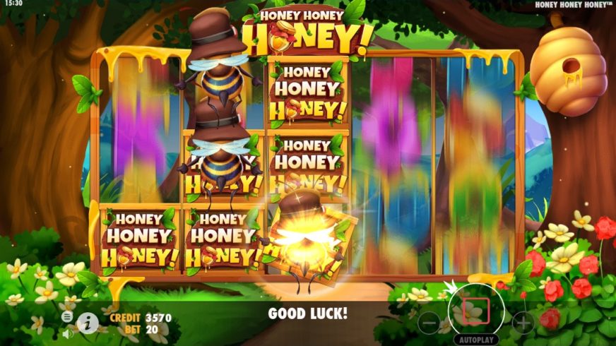 Honey Honey Honey slot screen 5