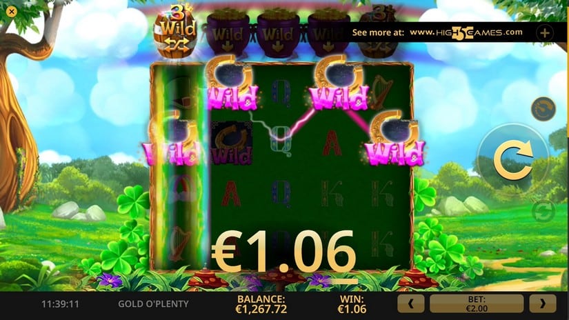 Gold O’Plenty slot screen 4