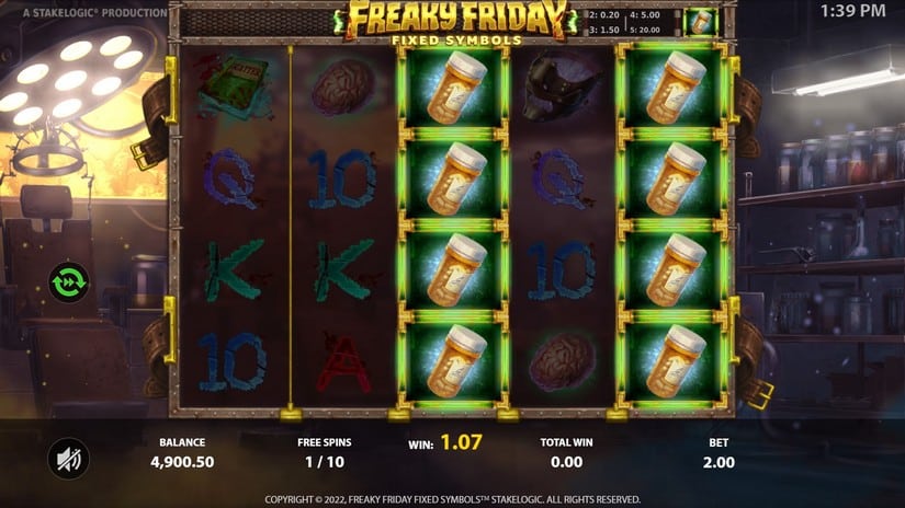 Freaky Friday Fixed Symbols slot screen 4