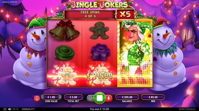 Jingle Jokers slot screen 8