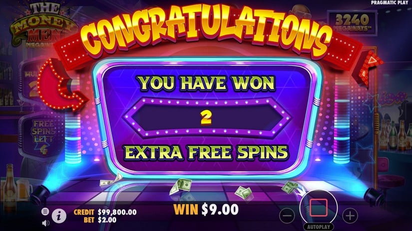 The Money Men Megaways slot screen 5