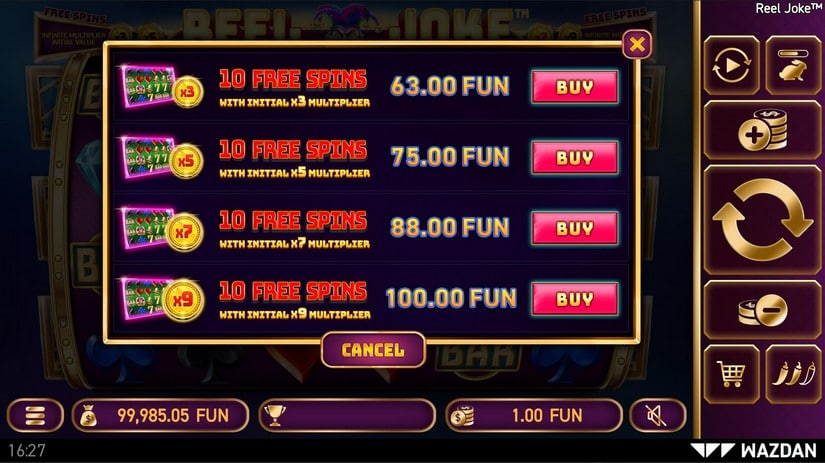 Reel Joke™ slot screen 3