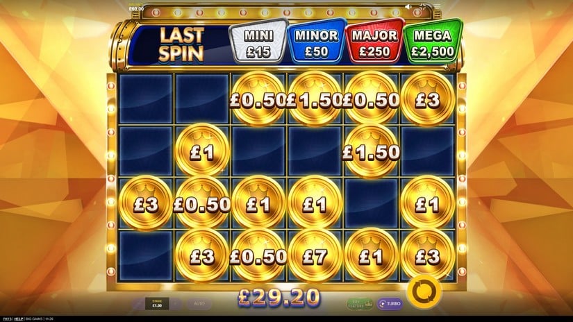 Big Gains slot screen 5