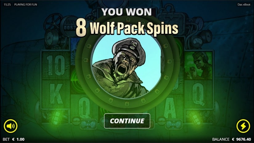 Das xBoot slot screen 4