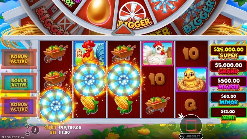 Bigger Barn House Bonanza slot screen 6