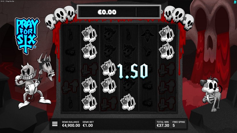 Pray for Six slot screen 6