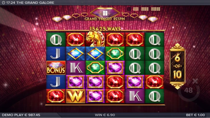 The Grand Galore slot screen 4