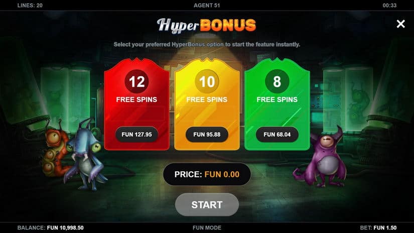 Agent 51 slot screen 3