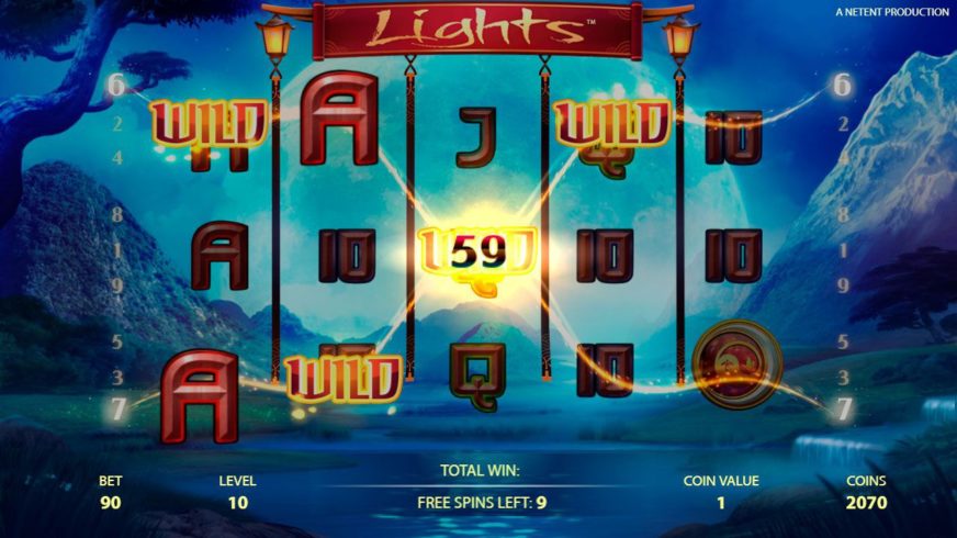 Lights slot screen 3