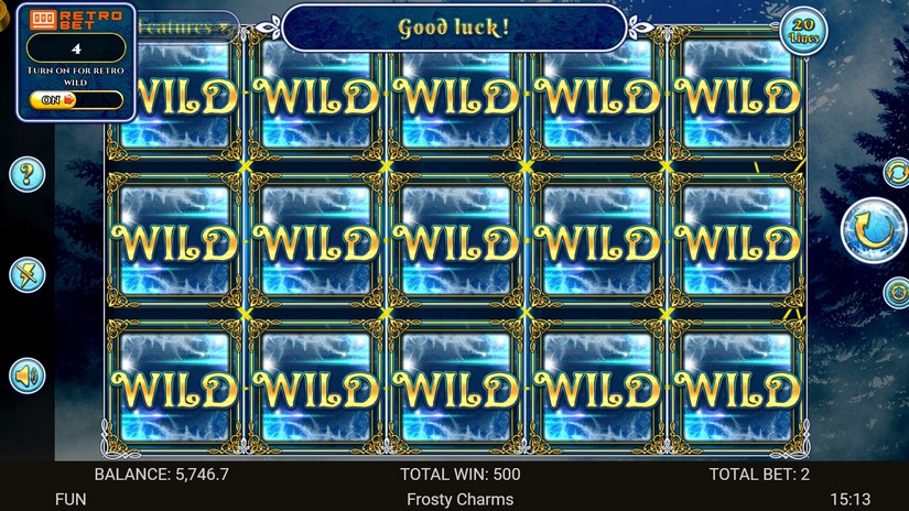 Frosty Charms slot screen 6